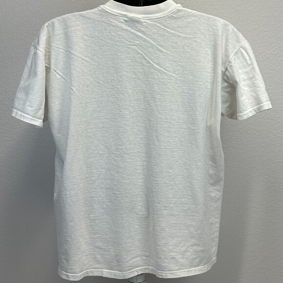 Vintage 80s Pop-A-Shot Basketball Game T Shirt Arcade USA Made White XL X-Large - Picture 3 of 10